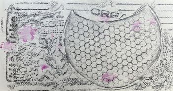08.10.2023 Verschiedene Oberflächen - various surfaces - surfaces différentes - różne powierzchnie Matthias Harnisch * Frottage du jour