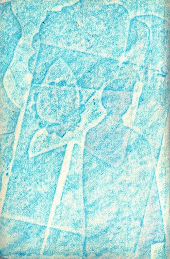 06.03.2024 Papier - paper - papier - papier Matthias Harnisch * Frottage du jour