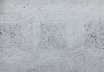16.11.2017 Verschiedene Oberflächen - various surfaces - surfaces différentes - różne powierzchnie Matthias Harnisch - Frottage du jour