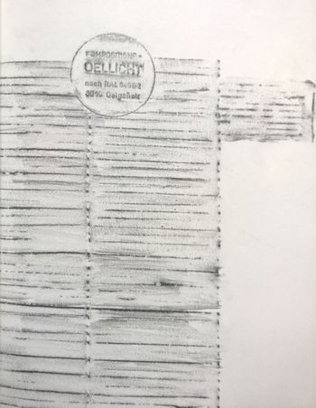 07.05.2016 Verschiedene Oberflächen - various surfaces - surfaces différentes - różne powierzchnie Matthias Harnisch - Frottage du jour