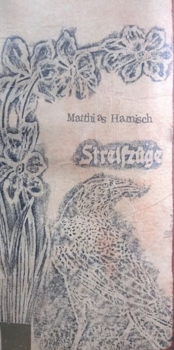 01.05.2016 Bucheinbände - book covers - couvres-livres - okładki książek Matthias Harnisch - Frottage du jour