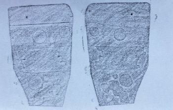 14.06.2023 Pappe - cardboard - carton - karton Matthias Harnisch * Frottage du jour