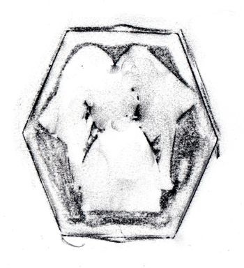 03.07.2026 Glas - glass - verre - szkło Matthias Harnisch * Frottage du jour