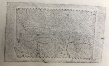 08.11.2020 Papier - paper - papier - papier Matthias Harnisch * Frottage du jour