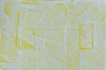 10.05.2024 Papier - paper - papier - papier Matthias Harnisch * Frottage du jour