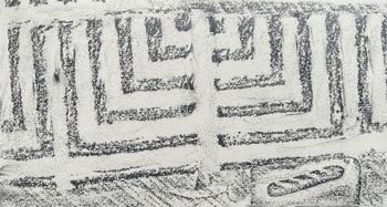 11.11.2023 Fliesen - tiles - carreaux - flizy Matthias Harnisch * Frottage du jour