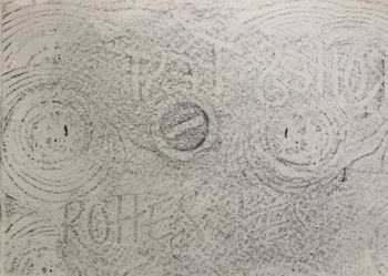 12.01.2020 Verschiedene Oberflächen - various surfaces - surfaces différentes - różne powierzchnie Matthias Harnisch * Frottage du jour