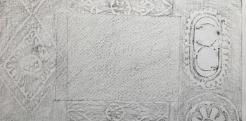 27.04.2017 Verschiedene Oberflächen - various surfaces - surfaces différentes - różne powierzchnie Matthias Harnisch - Frottage du jour