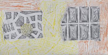17.02.2023 Verschiedene Oberflächen - various surfaces - surfaces différentes - różne powierzchnie Matthias Harnisch * Frottage du jour