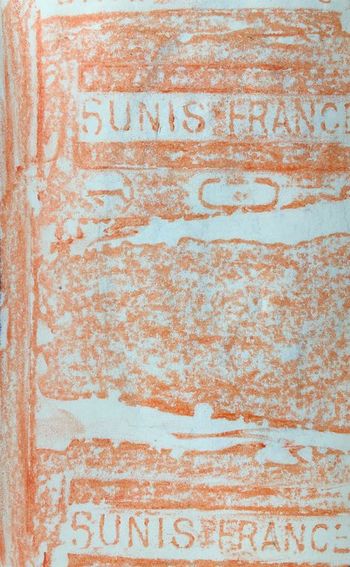 28.08.2021 Fliese - tile - carreau - fliza Matthias Harnisch * Frottage du jour