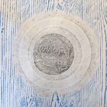 28.01.2017 Verschiedene Oberflächen - various surfaces - surfaces différentes - różne powierzchnie Matthias Harnisch - Frottage du jour