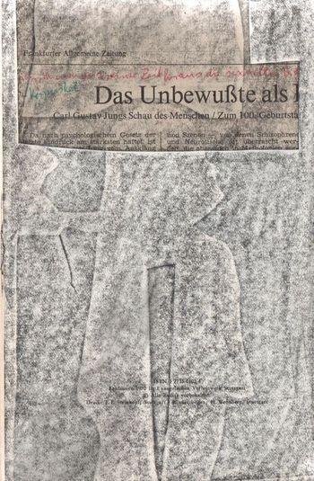 24.09.2022 Papier - paper - papier - papier Matthias Harnisch * Frottage du jour