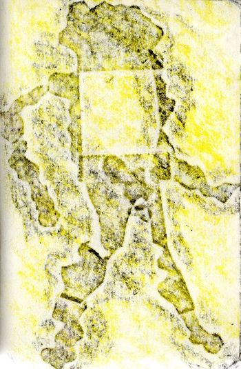 11.05.2024 Papier - paper - papier - papier Matthias Harnisch * Frottage du jour