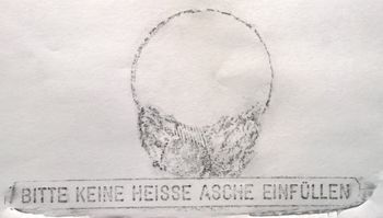 19.07.2016 Verschiedene Oberflächen - various surfaces - surfaces différentes - różne powierzchnie Matthias Harnisch - Frottage du jour