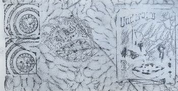 04.12.2023 Verschiedene Oberflächen - various surfaces - surfaces différentes - różne powierzchnie Matthias Harnisch * Frottage du jour