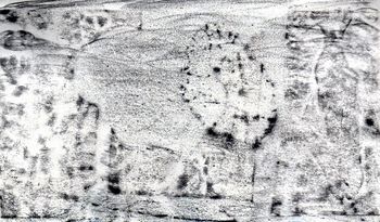 20.01.2024 Verschiedene Oberflächen - various surfaces - surfaces différentes - różne powierzchnie Matthias Harnisch * Frottage du jour