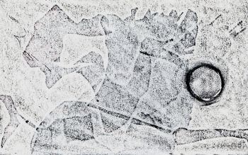 04.10.2026 Papier - paper - papier - papier Matthias Harnisch * Frottage du jour