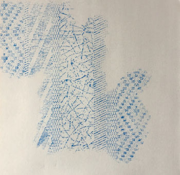 20.01.2017  Tapete - wallpaper - papier peint - tapeta Matthias Harnisch - Frottage du jour