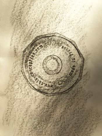 10.04.2020 Verschiedene Oberflächen - various surfaces - surfaces différentes - różne powierzchnie Matthias Harnisch * Frottage du jour
