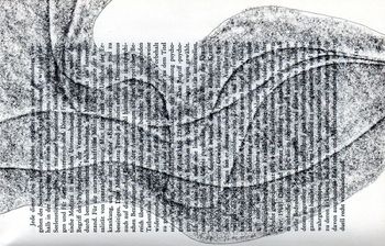 08.09.2022 Papier - paper - papier - papier Matthias Harnisch * Frottage du jour
