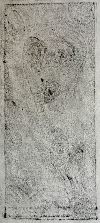 08.10.2026 Papier - paper - papier - papier Matthias Harnisch * Frottage du jour