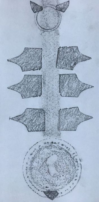 19.11.2020 Verschiedene Oberflächen - various surfaces - surfaces différentes - różne powierzchnie Matthias Harnisch * Frottage du jour