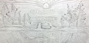 06.10.2016 Verschiedene Oberflächen - various surfaces - surfaces différentes - różne powierzchnie Matthias Harnisch - Frottage du jour