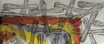 11.07.2026 Holz - wood - bois - drewno Matthias Harnisch * Frottage du jour