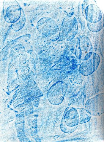 16.01.2022 Papier - paper - papier - papier Matthias Harnisch * Frottage du jour