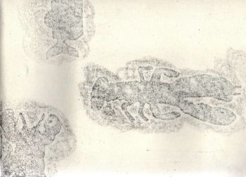 07.04.2025 Papier - paper - papier - papier Matthias Harnisch * Frottage du jour