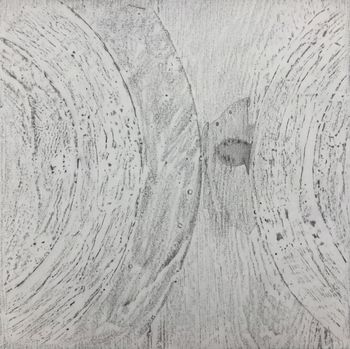 21.10.2017 Verschiedene Oberflächen - various surfaces - surfaces différentes - różne powierzchnie Matthias Harnisch - Frottage du jour