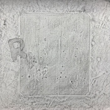 19.10.2017  Verschiedene Oberflächen - various surfaces - surfaces différentes - różne powierzchnie Matthias Harnisch - Frottage du jour