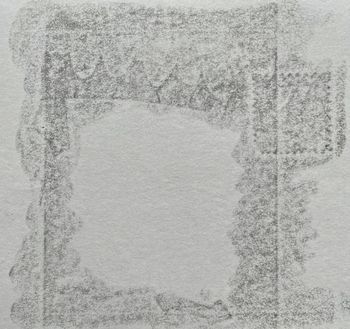 05.03.2024 Papier - paper - papier - papier Matthias Harnisch * Frottage du jour