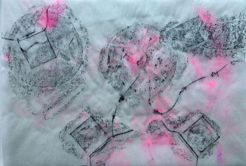 01.07.2020 Verschiedene Oberflächen - various surfaces - surfaces différentes - różne powierzchnie Matthias Harnisch * Frottage du jour