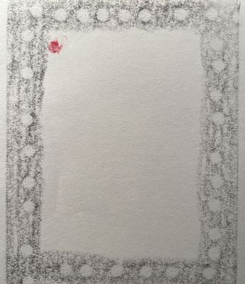 01.01.2025 Papier - paper - papier - papier Matthias Harnisch * Frottage du jour
