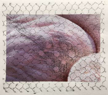 03.05.2017 Verschiedene Oberflächen - various surfaces - surfaces différentes - różne powierzchnie Matthias Harnisch - Frottage du jour
