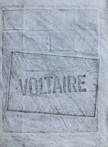 27.10.2021 Papier/Metall - paper/metal - papier/métal - papier/metal Matthias Harnisch * Frottage du jour