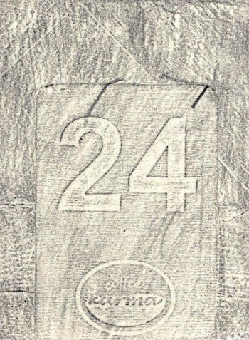 24.09.2024 Verschiedene Oberflächen - various surfaces - surfaces différentes - różne powierzchnie Matthias Harnisch * Frottage du jour