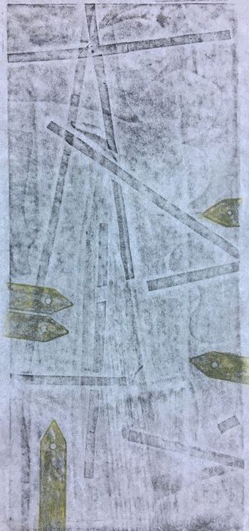 16.07.2020 Verschiedene Oberflächen - various surfaces - surfaces différentes - różne powierzchnie Matthias Harnisch * Frottage du jour