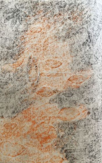 18.09.2024 Papier - paper - papier - papier Matthias Harnisch * Frottage du jour