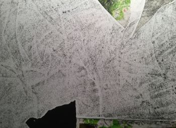 19.02.2020 Papier - paper - papier - papier Matthias Harnisch * Frottage du jour