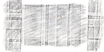 28.12.2023 Papier - paper - papier- papier Matthias Harnisch * Frottage du jour