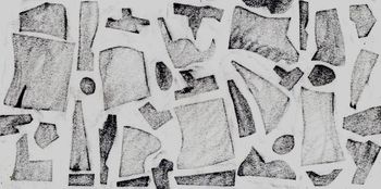 07.01.2026 Papier - paper - papier - papier Matthias Harnisch * Frottage du jour