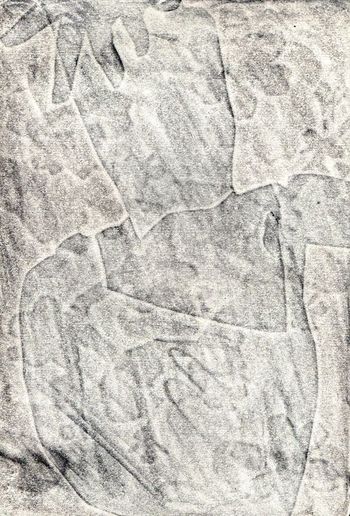 26.02.2025 Papier - paper - papier - papier Matthias Harnisch * Frottage du jour
