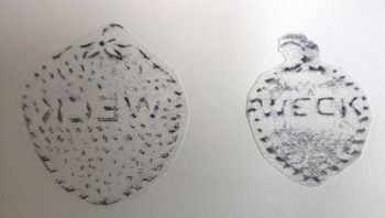 15.07.2016 Einmachglas - preserving jar - bocal - słoik na przetwory Matthias Harnisch - Frottage du jour