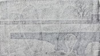 15.05.2023 Papier - paper - papier - papier Matthias Harnisch * Frottage du jour