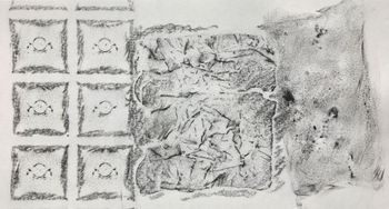 10.12.2020 Verschiedene Oberflächen - various surfaces - surfaces différentes - różne powierzchnie Matthias Harnisch * Frottage du jour