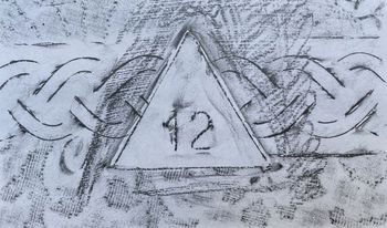 27.10.2022 Verschiedene Oberflächen - various surfaces - surfaces différentes - różne powierzchnie Matthias Harnisch * Frottage du jour