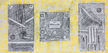 03.07.2020 Verschiedene Oberflächen - various surfaces - surfaces différentes - różne powierzchnie Matthias Harnisch * Frottage du jour