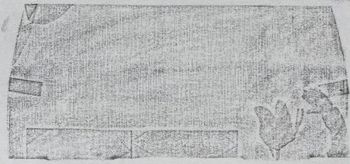08.10.2022 Papier - paper - papier - papier Matthias Harnisch * Frottage du jour